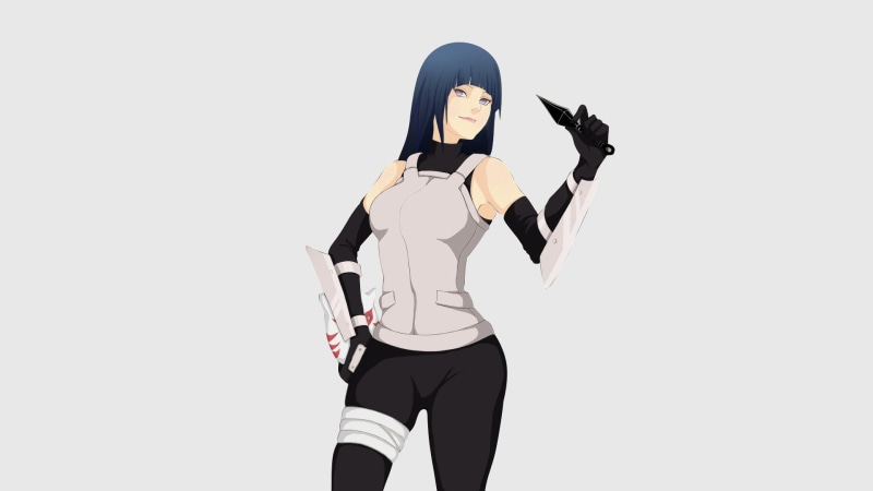 anime girls, 1080P, Naruto Shippuuden, ANBU, anime, Hyuuga Hinata