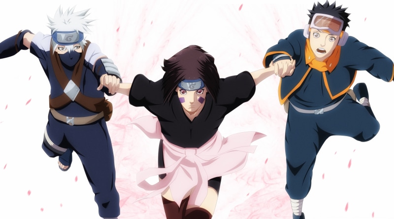 day, cute, manga, japanese, art and craft, ANBU Hunter, happiness, sharingan, adult, 4th ninja war, illustration, males, hitaiate, superhero