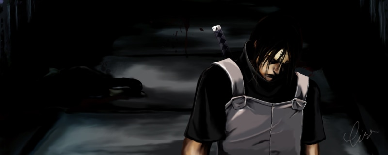2K, ANBU, anime, art, uchiha, naruto, itachi, Naruto: Shippuden, hd, shippuden, Uchiha Itachi