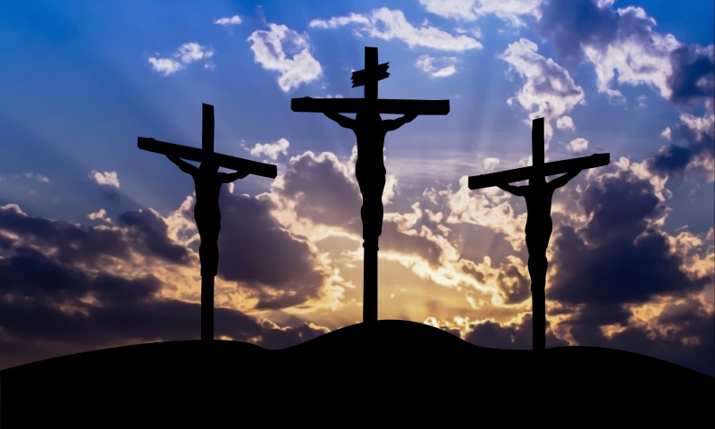 christianity, cloud - sky, religious equipment, sky, religion, nature, silhouette, low angle view, jesus, spirituality, cross, beauty in nature, faith