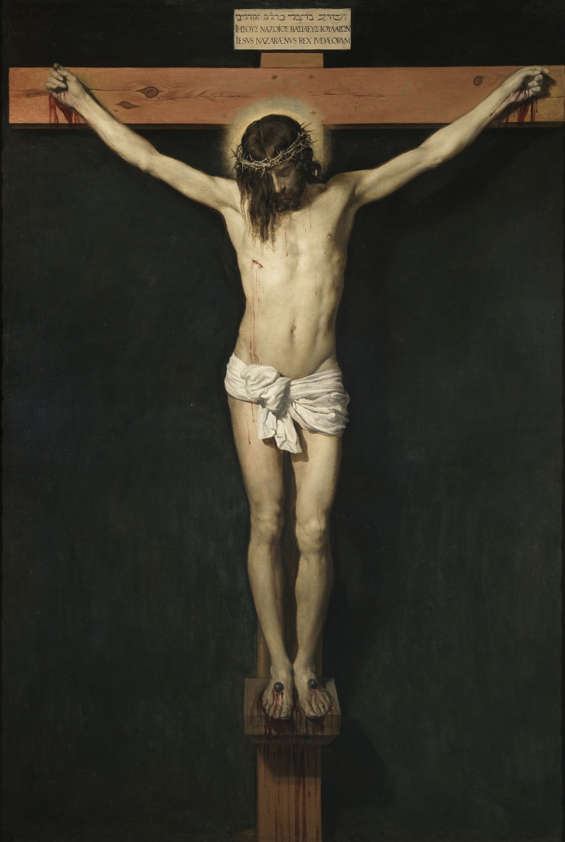 full length, exercising, faith, wreath of thorns, adult, catholic, inri, cross, young adult, balance, man, standing, bible, arms raised, muscular Build