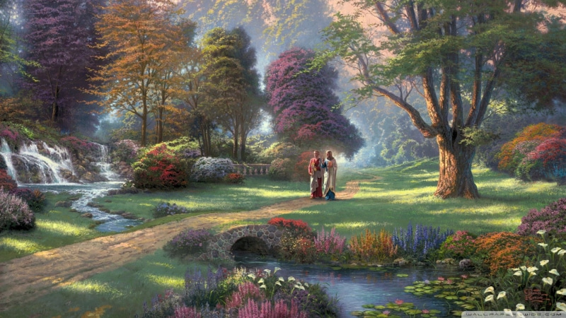 jesus, 1080P, Jesus Christ, 4K, 1920x1080, christianity, anime