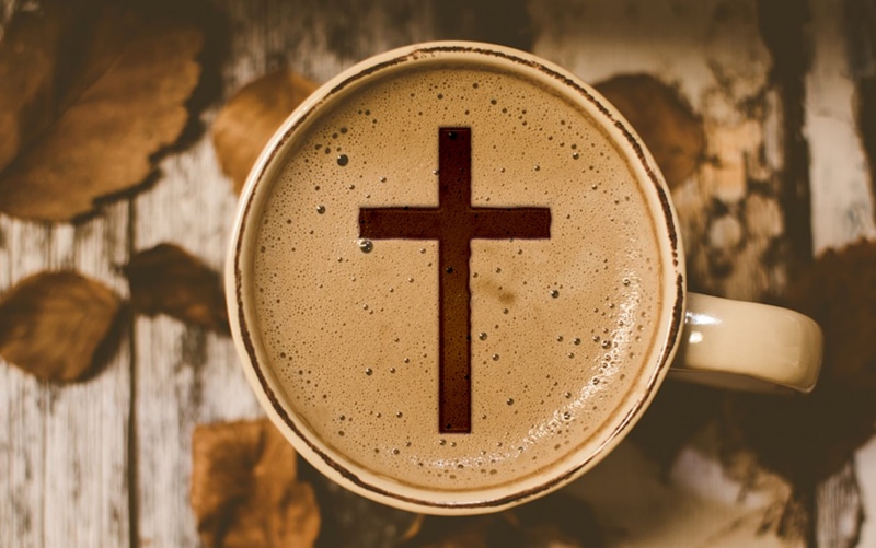 refreshment, crucifixion, gospel, holy spirit, god, faith, fall, close-up, christian, christ, coffee - drink, jesus, single object, indoors, mug, church