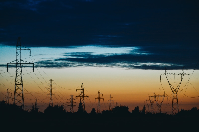 silhouette, dusk, post, power Supply, steel, tranquil scene, tranquility, sunset, electric, generation, connection, high, energy, engineering, environment