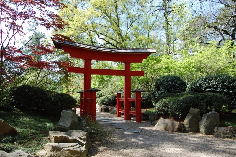 solid, growth, architecture, ornamental Garden, religion, history, in the garden, japan, built structure, cultures, gardens, architectural column, asia