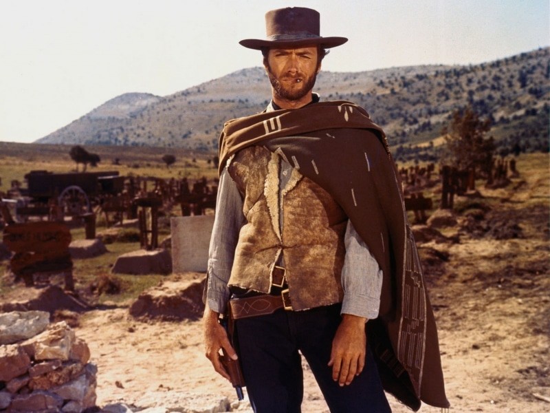 agriculture, day, Western, clothing, desert, nature, land, coat, only Men, hat, cowboy Hat, clint, good, 1080P, non-Urban Scene, focus on foreground, real people