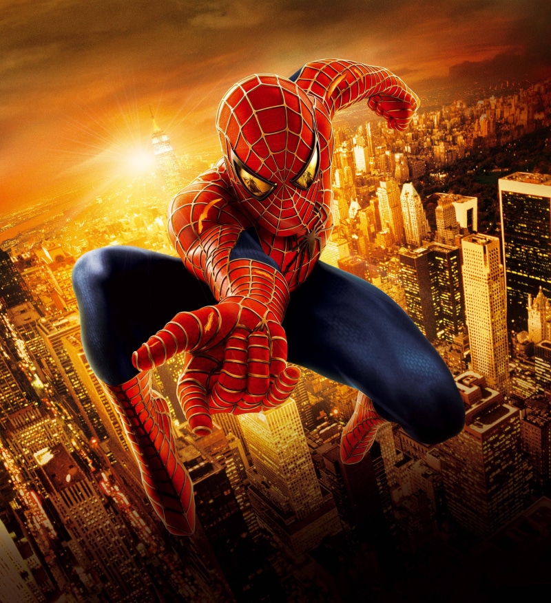 Spider-Man, adult, body part, motion, human arm, digital, sky, headwear, full length, human limb, anger, 4K, spider, sport, human body part, sunset, city