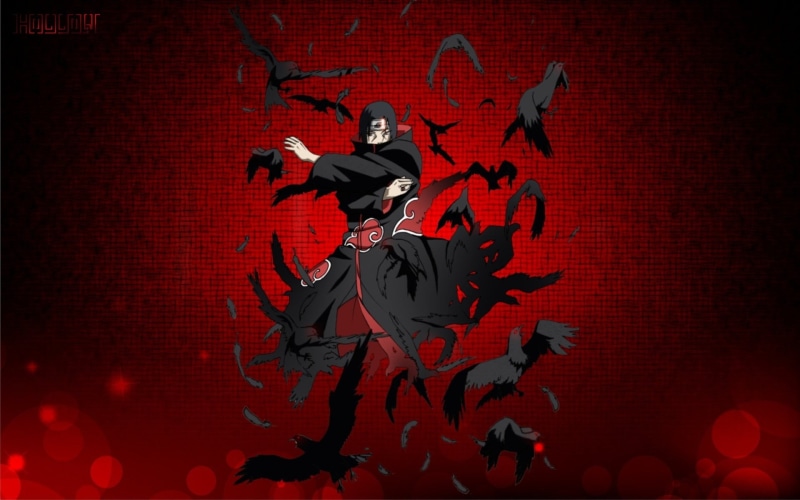indoors, adult, people, full length, digital composite, young adult, mid-air, men, digital, red, cooperation, jumping, 1080P, Naruto, wall - building feature