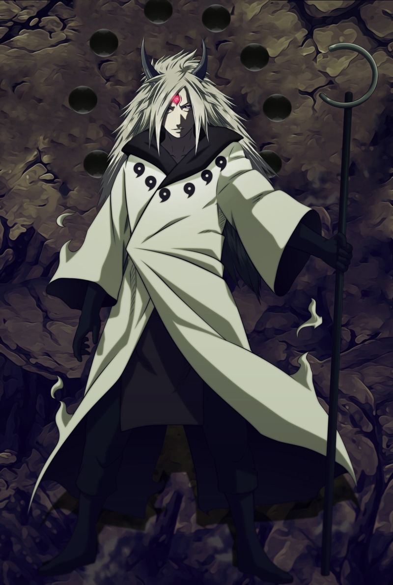 1080P, obscured face, Uchiha Madara, looking at camera, halloween, adult, dressing up, uchiha, nature, Naruto Shippuuden, outdoors, standing, front view