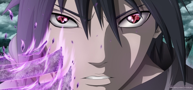 shippuden, sasuke, digital, Anime, 1080P, uchiha, Sasuke Uchiha, Naruto