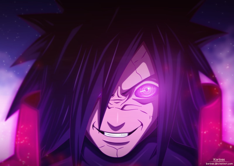 Rinnegan, anime, Naruto Shippuuden, 1080P, Uchiha Madara