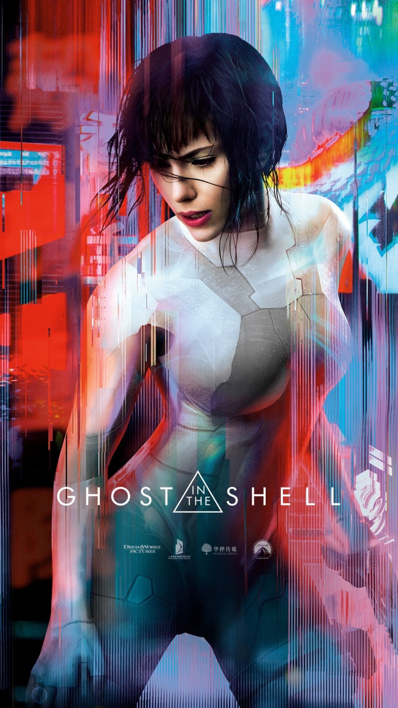 digital composite, beautiful woman, wireless technology, movies, shell, connection, women, communication, 1080P, futuristic, Scarlett Johansson, cyberspace