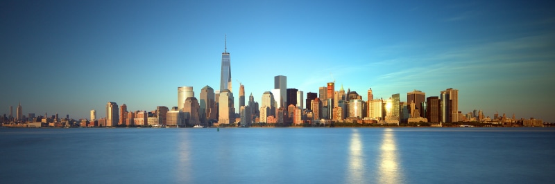 sky, new York City, architecture, famous Place, daytime, urban Skyline, NYC, Manhattan  #Skyline, cityscape, 5K, horizon, water, tower, skyscraper, ESB