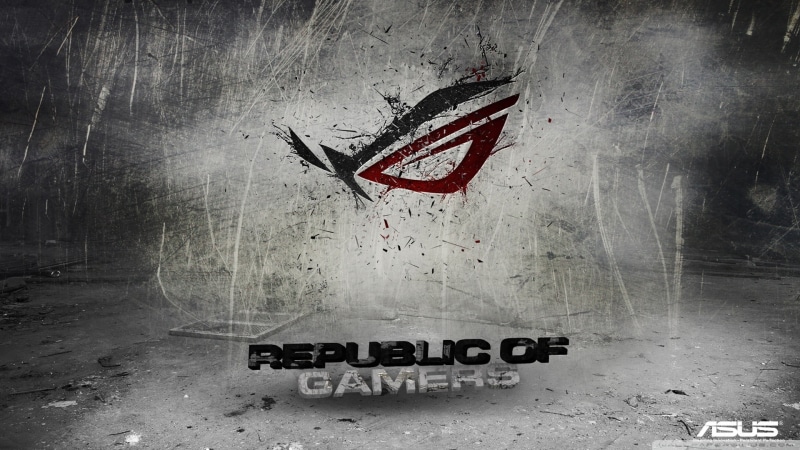 ASUS, no people, logo, outdoors, western script, red, 1080P, symbol, close-up, graffiti, information, art and craft, text, republic, communication, concrete