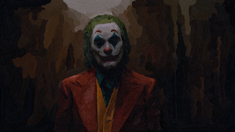 paint brushes, 1080P, Joker (2019 Movie)