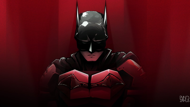 Batman, batman the animated series, Bat Cave, Batman Beyond, Joker, The Banner Saga, Batman Eternal, Joker (2019 Movie), red, Robert Pattinson, digital art