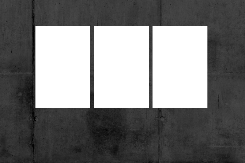 three, mockup, rectangular, white color, white, no people, 5K, backgrounds, shape, textured, advertisement, gallery, architecture, picture frame, realistic