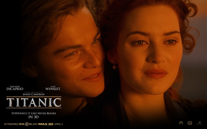 people, Titanic, heterosexual couple, two people, Kate Winslet, couple - relationship, females, contemplation, adult, indoors, women, portrait, Movie, body part