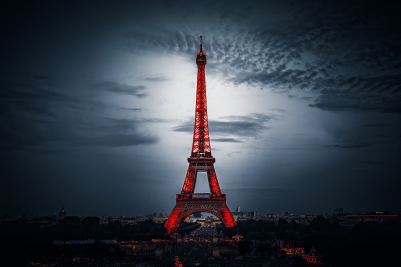 history, France, red, broadcasting, no people, Eiffel Tower, paris, travel, communications Tower, travel Destinations, city, tower, the past, cityscape