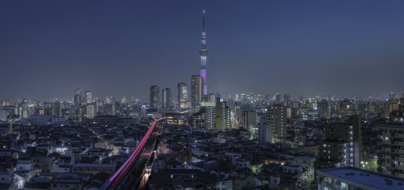 metro, urbana, sky, malam, public  transit, dark, 도쿄, रात, cityscape, blue, 日本, skyscraper, building Exterior, buildings, photography, tokyo Prefecture