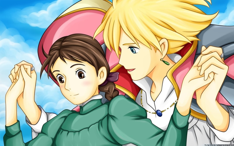 ghibli, castle, 720P, howl 039 s, studio, moving