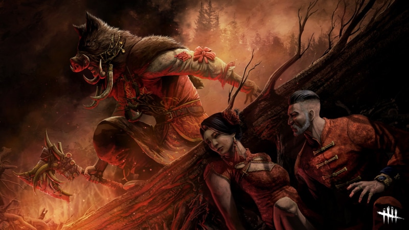 video game art, 1080P, video games, horror, Dead by Daylight