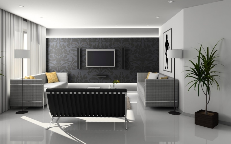 interior design, rug, wealth, white wall, set, no people, 1080P, room, near, apartment, interior, technology, minimalist, daylight, contemporary, empty