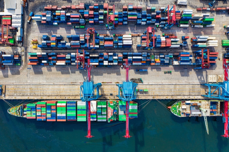 view, sea, eye, outdoors, photo, no people, day, building, transportation system, seaport, port, colorful, nautical vessel, large group of objects, customs