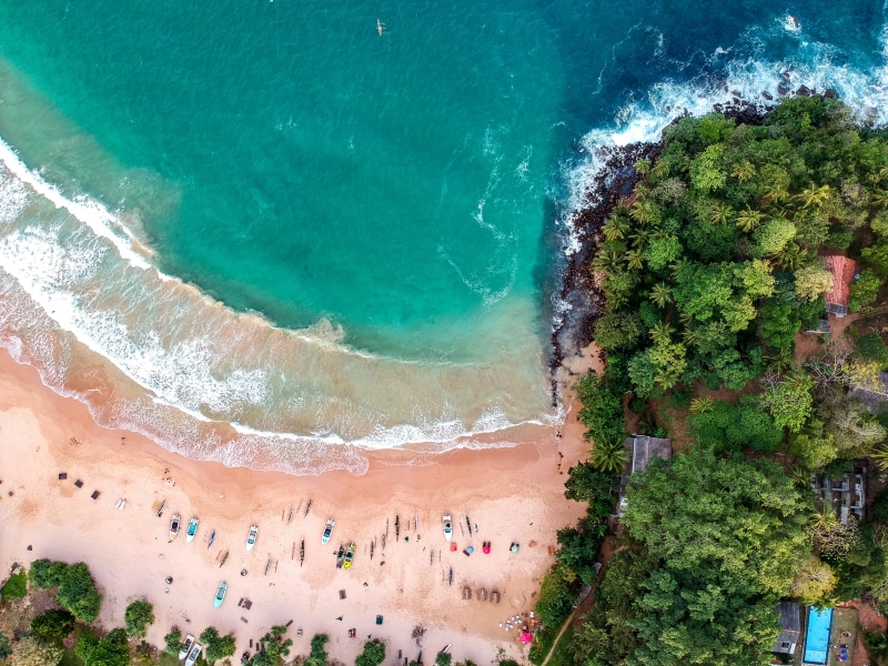 tallala beach, trees, aerial, photography, tourism, vacation, sea, day, aerial view, water, beach, coast, scenic, ocean, drone, architecture, seashore