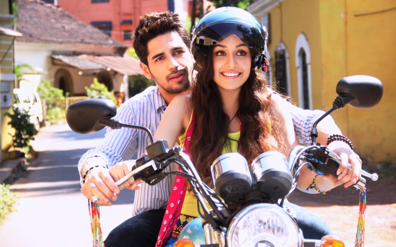 villain, shraddha kapoor, two people, happiness, Bollywood Movies, 2014, emotion, couple - relationship, young men, portrait, bollywood, yellow, lifestyles