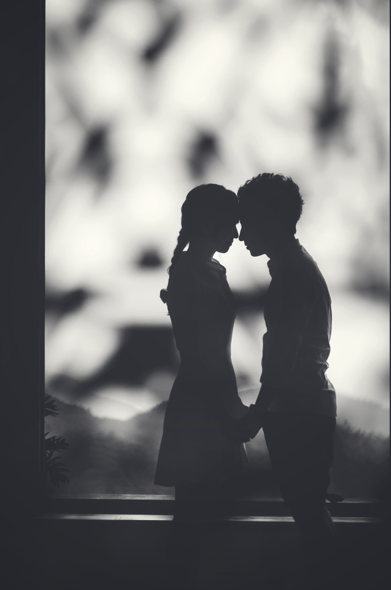 romance, people, young, white, design, two People, photo, art, emotion, 4K, real people, valentine, black, heterosexual Couple, woman, positive emotion