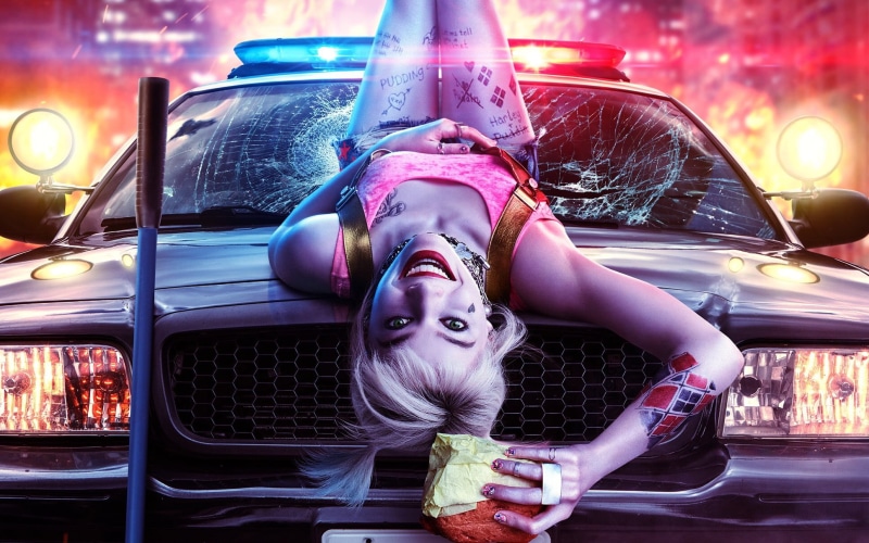 Margot Robbie, Birds of Prey (and the Fantabulous Emancipation of One Harley Quinn), Harley Quinn, Movie, 1080P