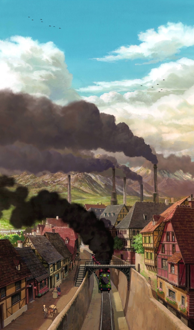 environmental issues, city, no people, smoke stack, smoke - physical structure, sky, 2K, pollution, cloud - sky, architecture, nature, day, industry, road