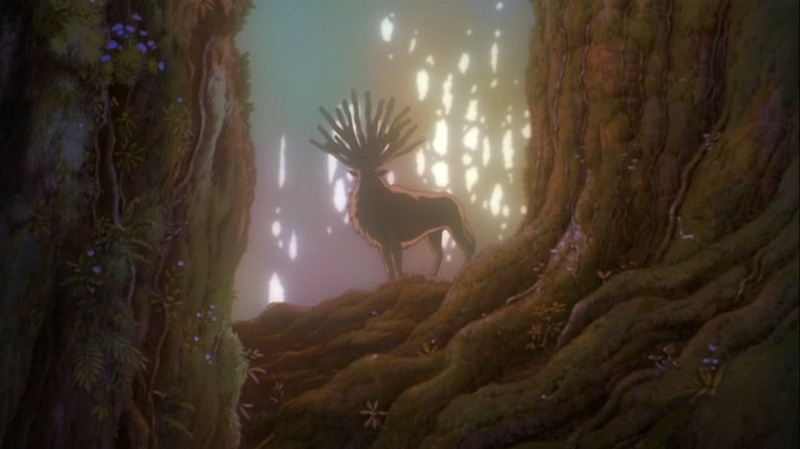 animal wildlife, no people, animal themes, day, one animal, Mononoke, Princess Mononoke, 720P, animal, Ashitaka, vertebrate, full length, animals in the wild