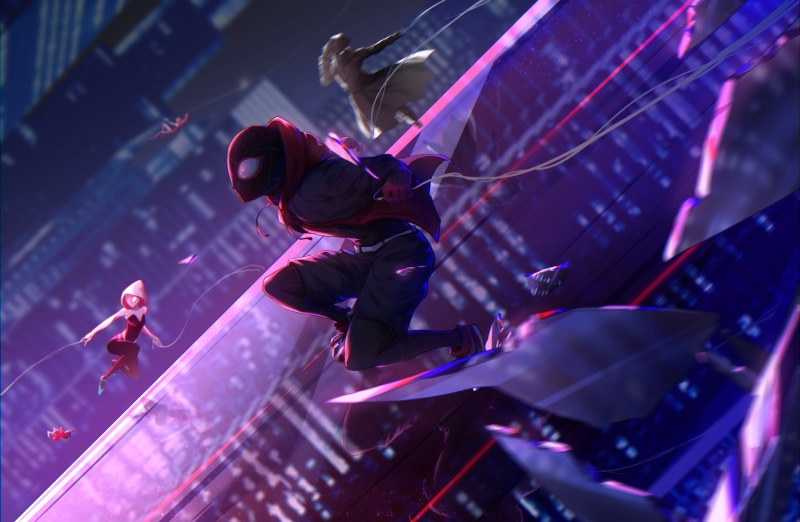 Miles Morales, 2K, Spider-Man: Into The Spider-Verse, Movie