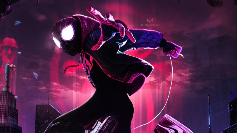 Spider-Man: Into The Spider-Verse, Movie, 2K, Spider-Man, Miles Morales