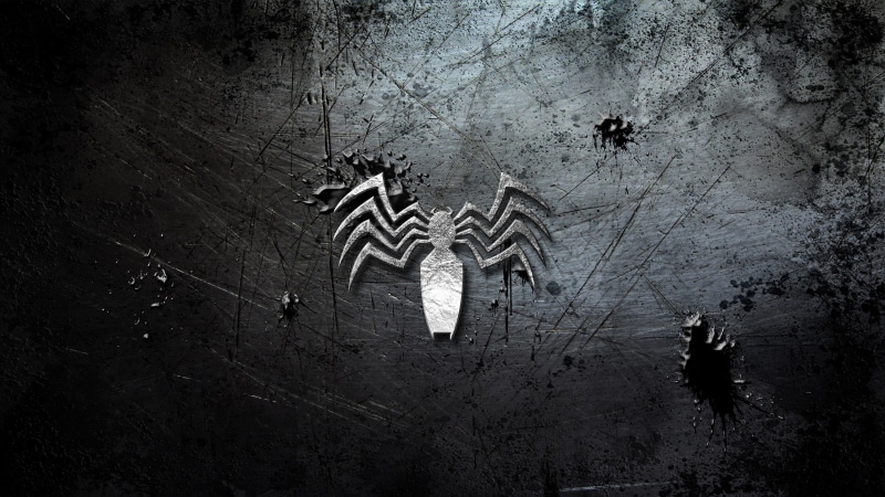 man, spider, marvel, 2K, cartoon/comic, venom, hd