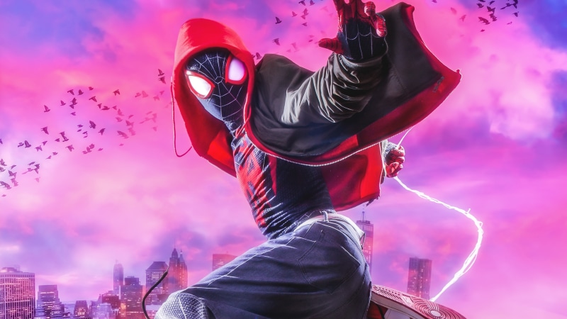Miles Morales, Movie, Spider-Man, Spider-Man: Into The Spider-Verse, 2K