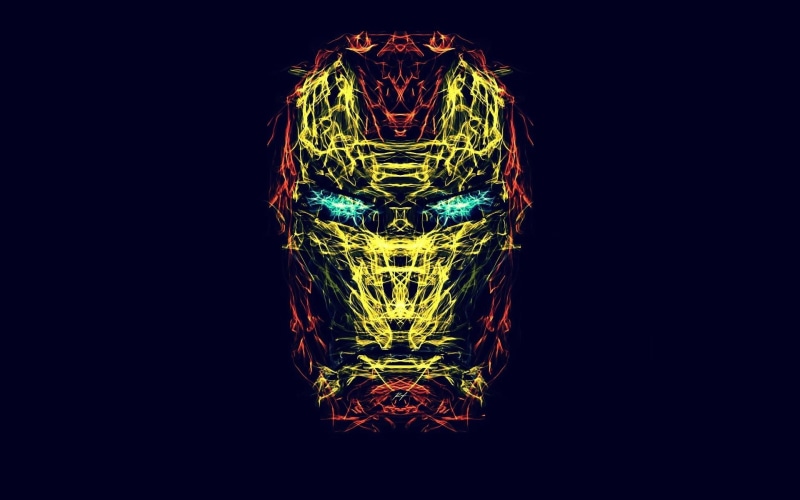 Marvel Comics, no people, light - natural phenomenon, multi colored, electricity, low angle view, pattern, 1080P, iron, copy space, man, night, complexity