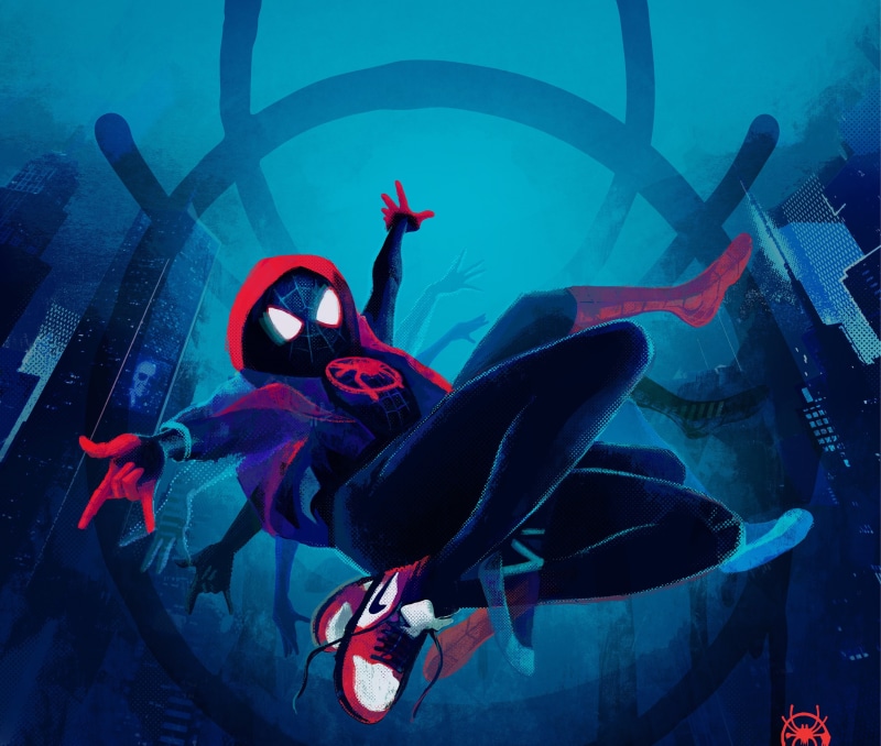 2K, Movie, Spider-Man, Miles Morales, Spider-Man: Into The Spider-Verse