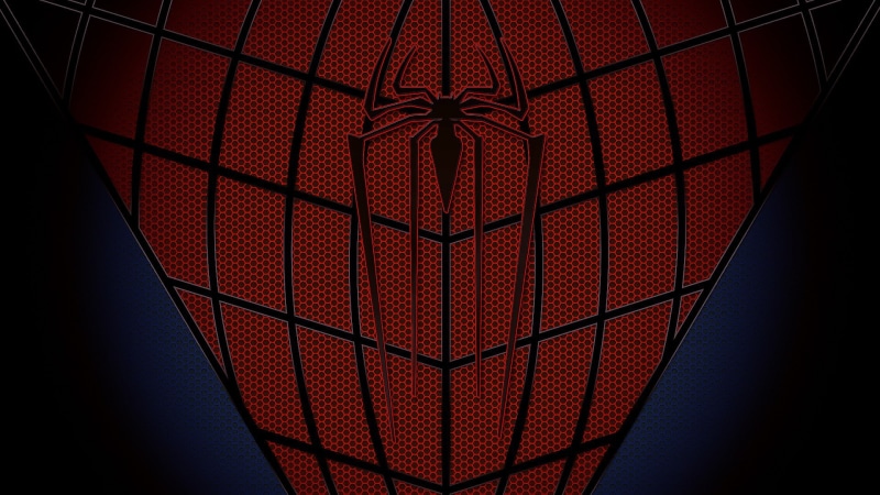 marvel, cartoon/comic, hd, man, logo, spider, red, 1080P