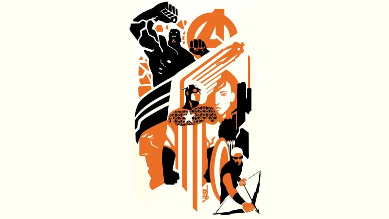 america, marvel comics, captain, marvel, captain america, hulk, man, iron, hawkeye, iron man, avengers, comics, 1080P, thor
