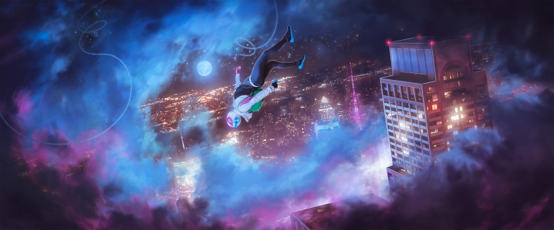 2K, Movie, Gwen Stacy, Spider-Gwen, Spider-Man: Into The Spider-Verse