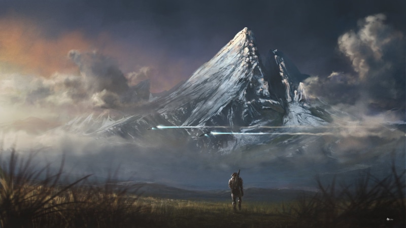 Halo, 1080P, Halo: Reach, Landscape, Mountain, Sci Fi, Master Chief