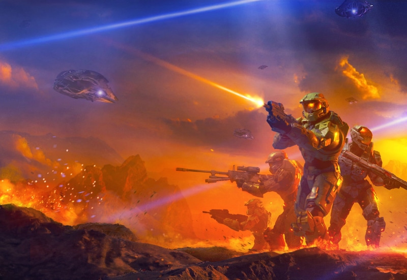 Shadows of Reach, Halo, Master Chief, Planet Reach, 1080P