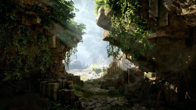 valley, famous Place, scenics, building exterior, no People, beauty in nature, ancient civilization, stone - Object, Bioware, cultures, the past, building