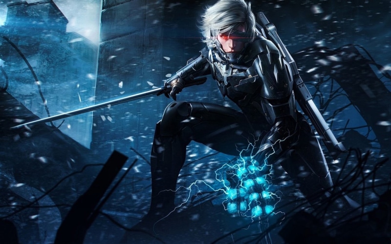 adult, Metal Gear Rising: Revengeance, weapon, mid adult, real people, security, Metal Gear Solid, male, men, government, Raiden, portrait, outdoors, video games