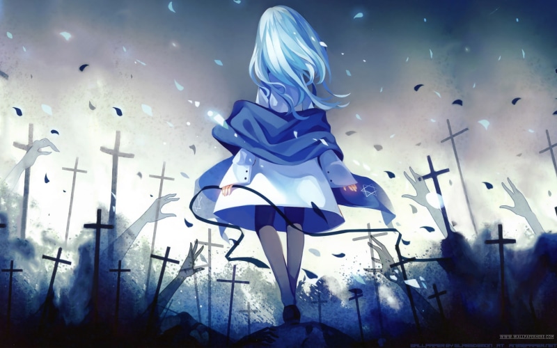 2K, close-up, female, transparent, digital composite, day, window, low angle view, anime, illuminated, character, lighting equipment, glass - material
