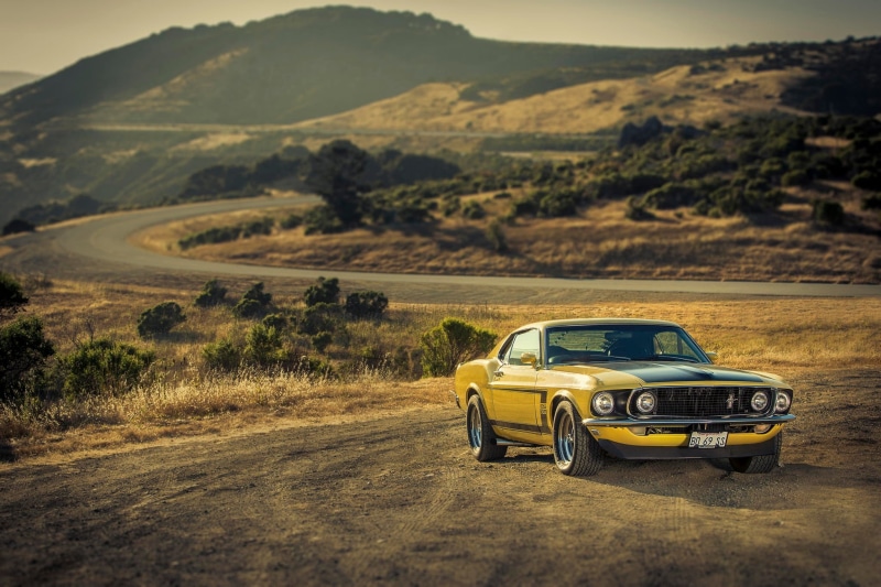 Ford, 1969, Boss, 302, 1080P, yellow, Mustang, 69, Muscle Car
