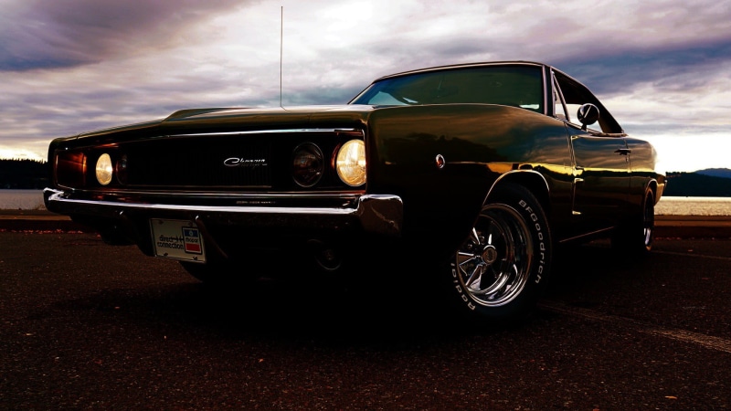 Dodge, nature, challenger, old, car, motor vehicle, retro styled, no people, day, vintage car, Dodge Charger, sky, muscle cars, city, Dodge Charger R/T